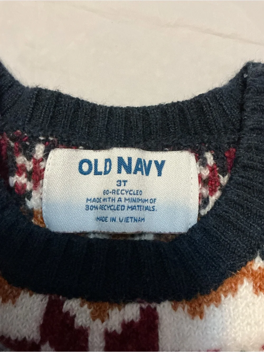 Old Navy boys 3T dog sweater